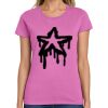 Montangelo Women's Heavy Cotton 100% Cotton T Shirt Thumbnail