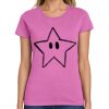 Montangelo Women's Heavy Cotton 100% Cotton T Shirt Thumbnail