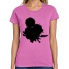 Montangelo Women's Heavy Cotton 100% Cotton T Shirt Thumbnail
