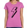 Montangelo Women's Heavy Cotton 100% Cotton T Shirt Thumbnail