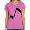Montangelo Women's Heavy Cotton 100% Cotton T Shirt Thumbnail